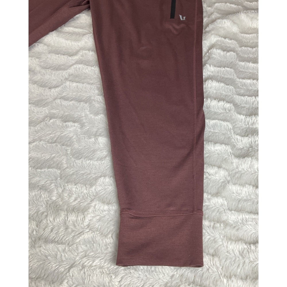 Vuori Men's Large Brown Tampered Leg Drawstring Joggers Athletic Comfortable Gym - Picture 5 of 11